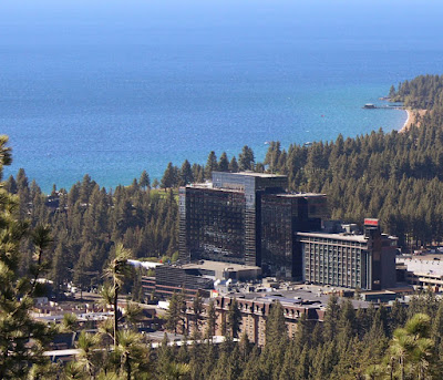 Harvey's in Lake Tahoe offers elegant furnishings, proximity to gambling and fine dining, and spectacular scenery right out the window. More on it and Lake Tahoe next week.