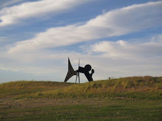 Alexander Calder is one of many famous names you'll find in the sculpture and music roster at Tippet Rise.