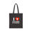 Thumbnail: I Love Black Women of Evanston Canvas Tote Bag