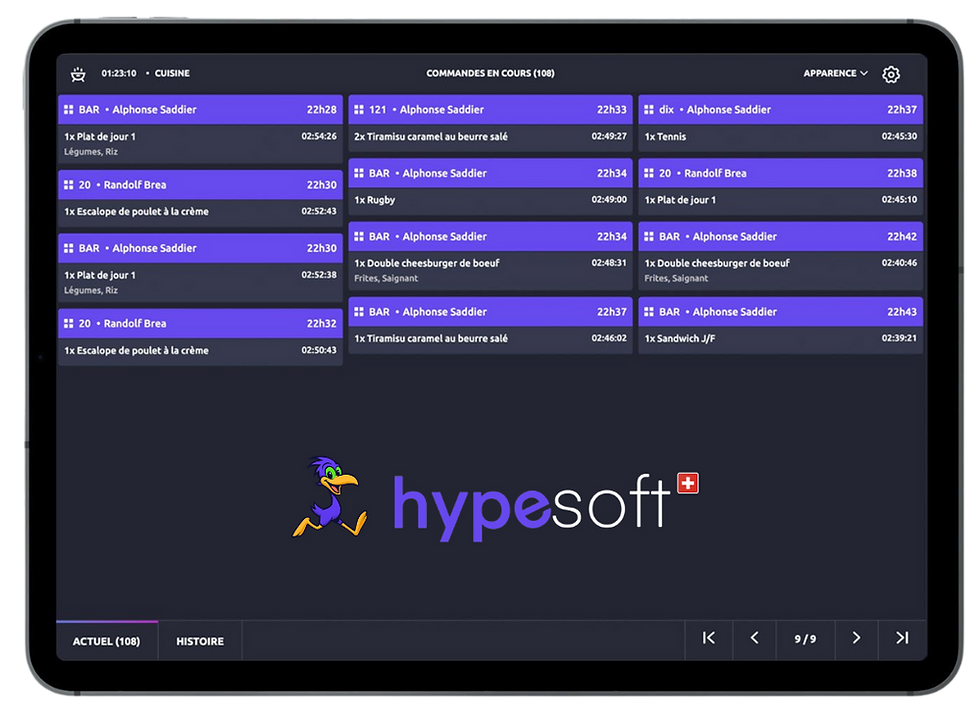 Hype Soft Switzerland Logitiel de caisse Gestion Commerces