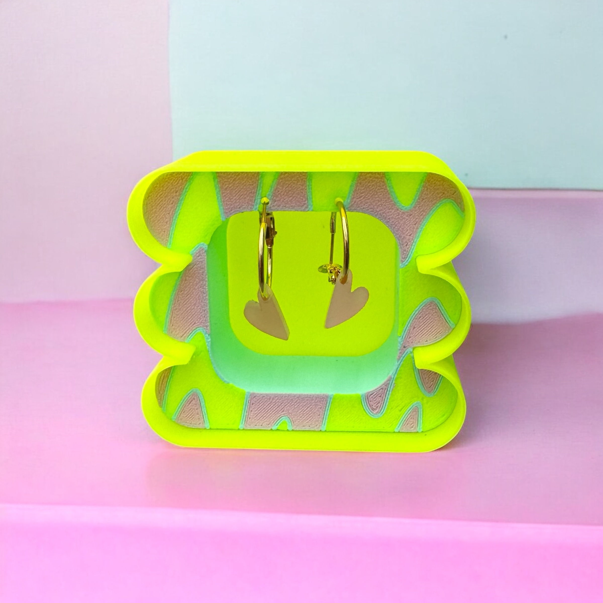 Ohrring Herz klein nude