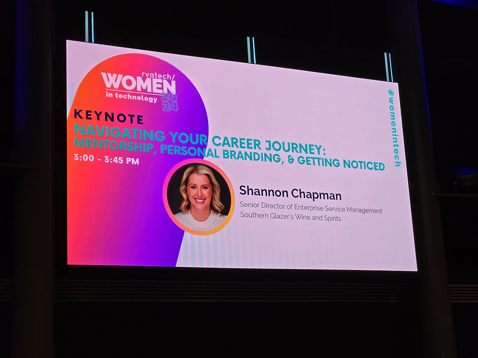 My first keynote speech