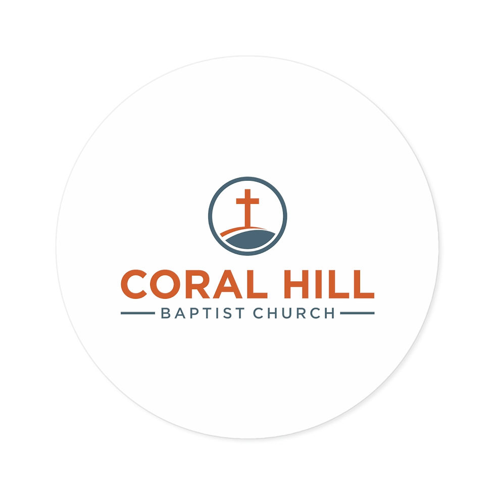 Coral Hill - Round Stickers, Indoor\Outdoor