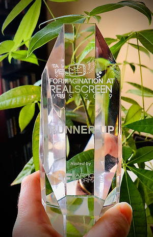 Runner-Up trophy for the Formagination Pitch Competition