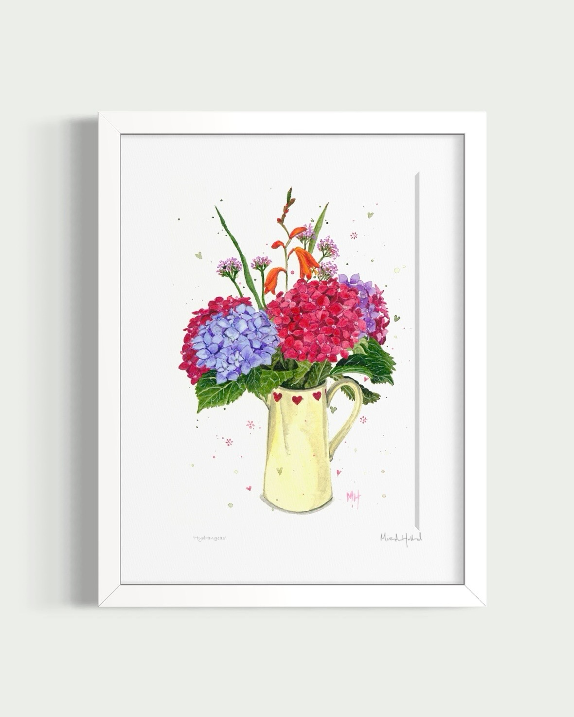 'Hydrangeas' (Signed Giclée Fine Art Print)