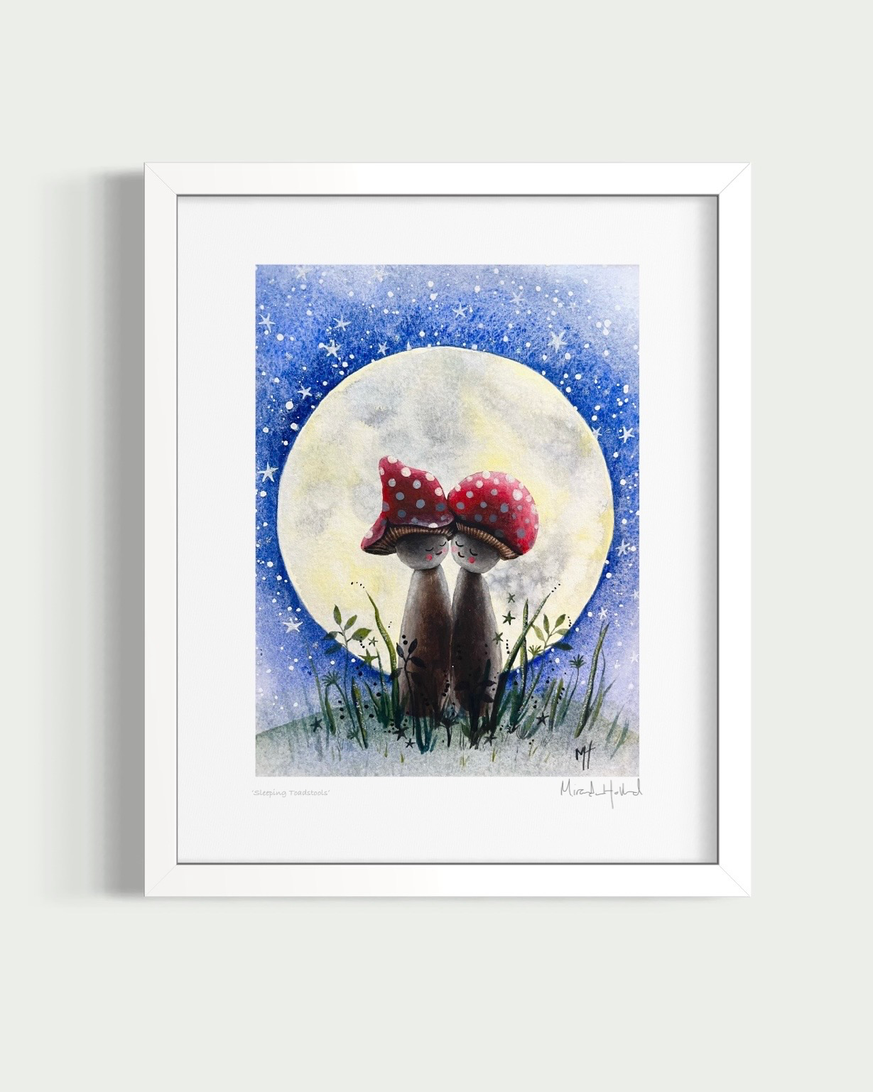 ‘Sleeping Toadstools’ (Signed Giclée Fine Art Print)