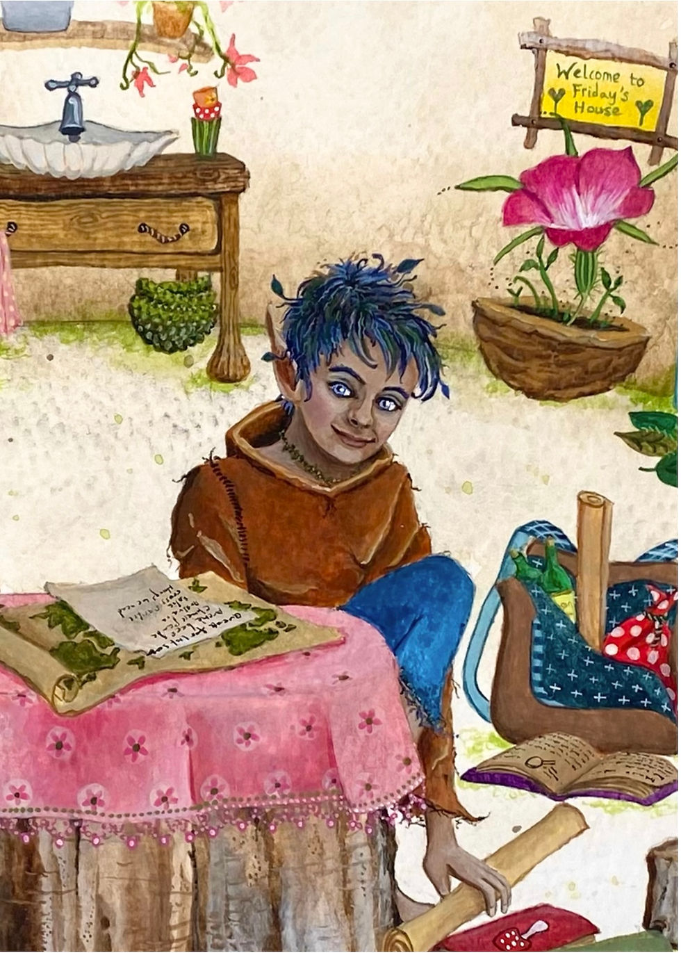 Thumbnail: Friday and the Lost Songs book