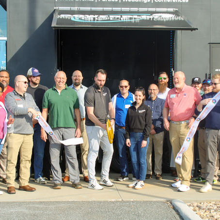 Mobile Golf Simulator Ribbon Cutting