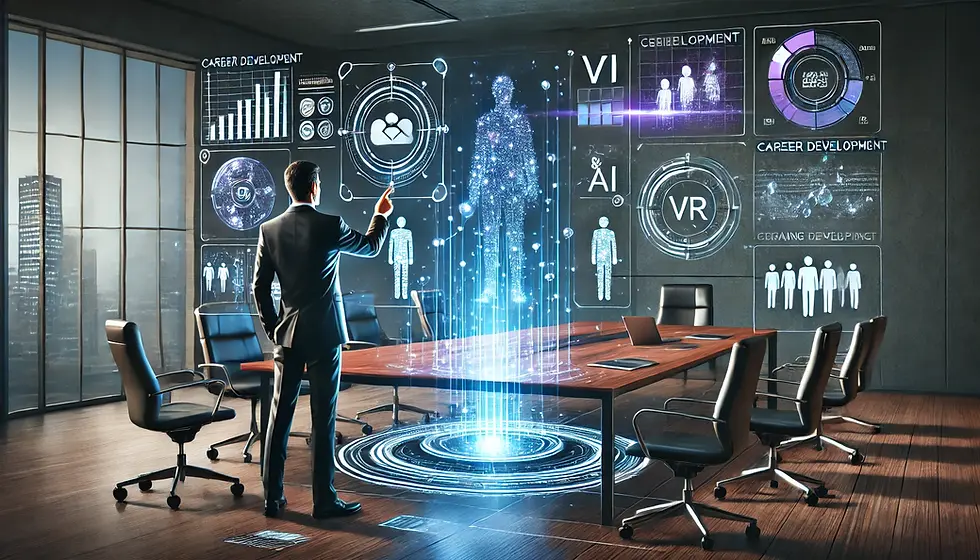 Leveraging VR & AI for Career Development and Corporate Training