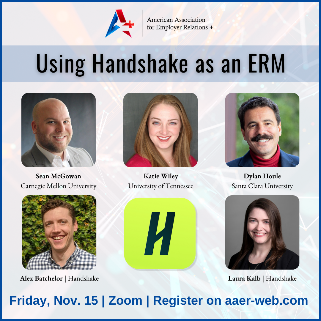 Using Handshake as an ERM (69 minutes)
