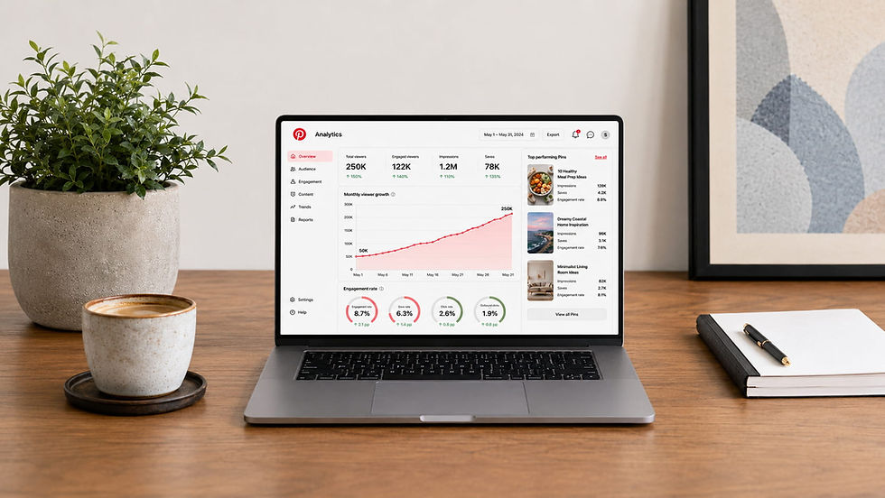 Pinterest marketing agency - results