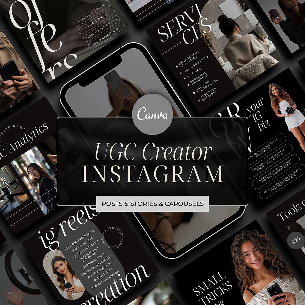Instagram Branding Templates Packages For Sale