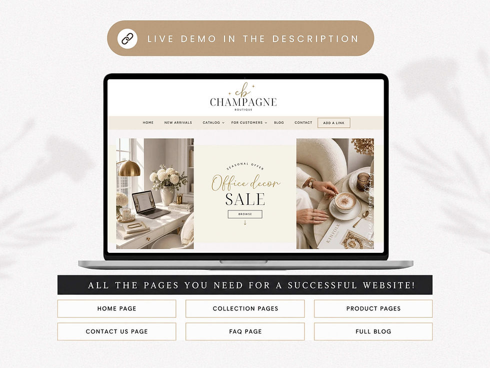 Thumbnail: Shopify theme template - Champagne