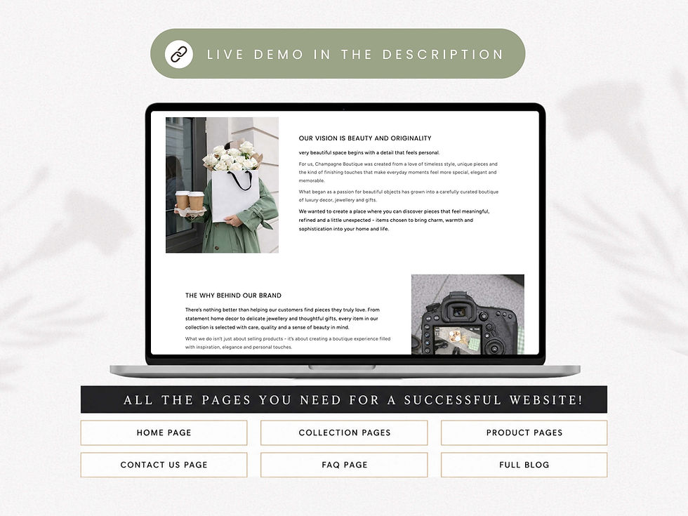 Thumbnail: Shopify theme template
