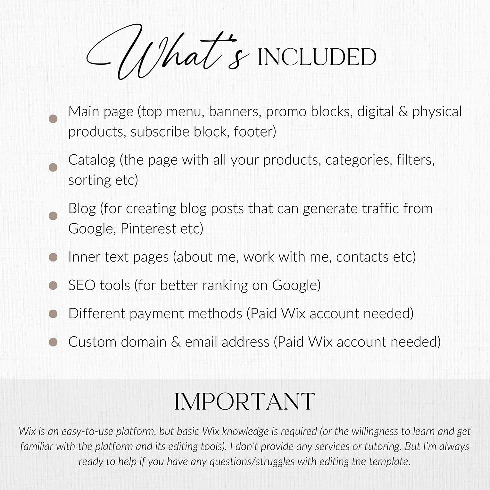 Thumbnail: Wix website for Service business (Dark)