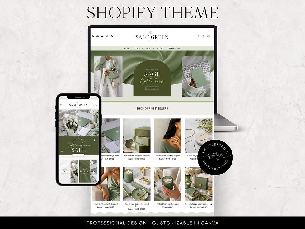 Thumbnail: Shopify theme template