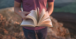 Man with Book
