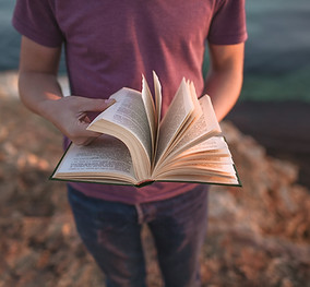 Man with Book