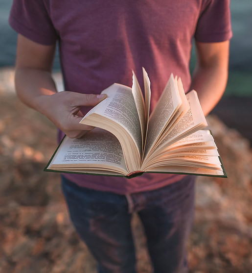 Man with Book