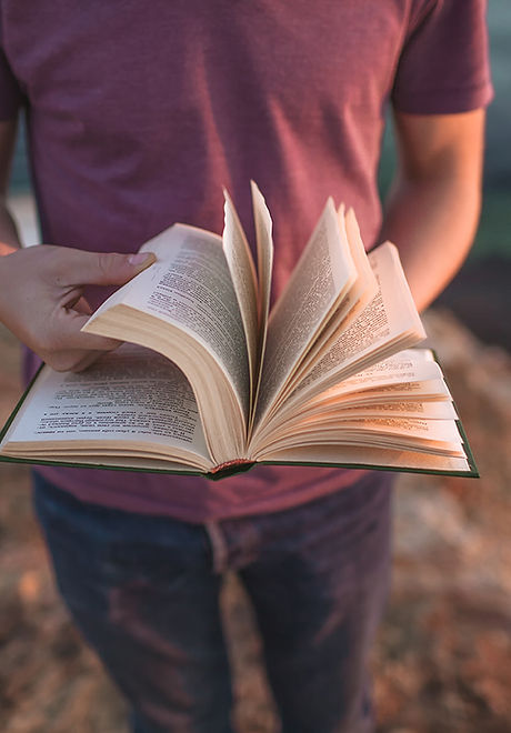 Man with Book