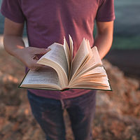 Man with Book