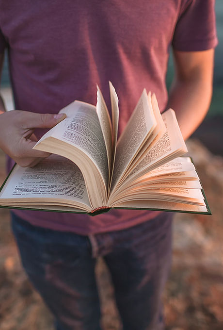 Man with Book