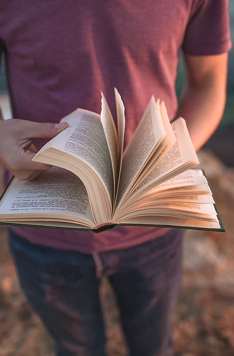 Man with Book