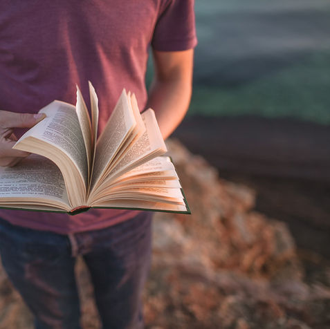 Man with Book