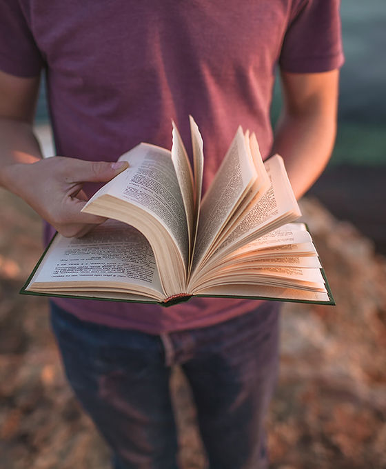 Man with Book