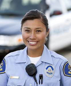 Policewoman Outdoor