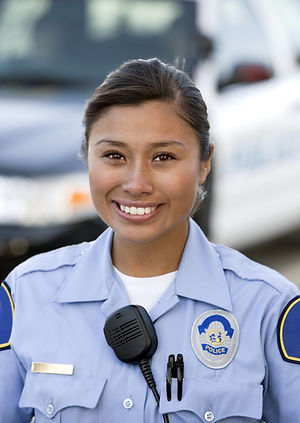 Policewoman Outdoor