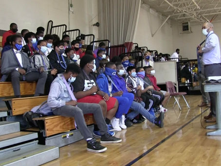 Male Empowerment at Magnolia Middle School Wednesday