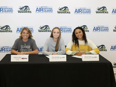 3 ECCC Lady Warrior Soccer Players Sign With 4-Year Programs