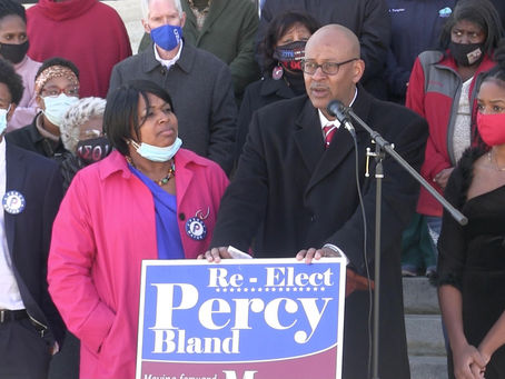Bland announces run for re-election
