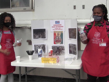 Salvation Army honors Veterans with treats