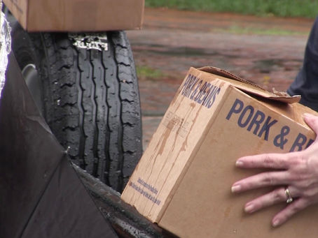 Wesley House and Druid Hills Church distribute monthly food bags