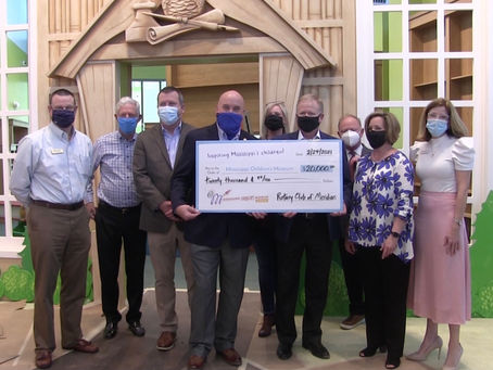 Meridian Rotary donates to MCM-Meridian