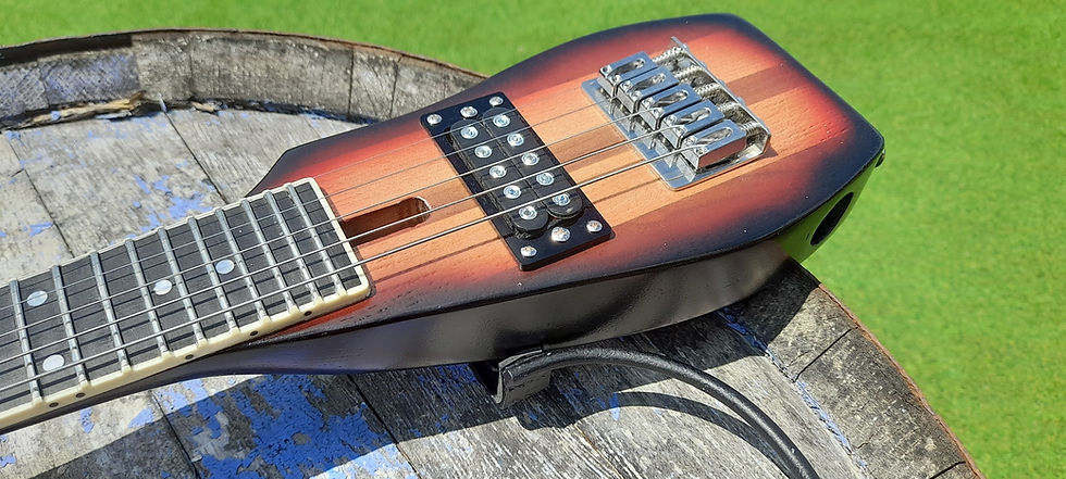 Thumbnail: Travel 5 'Burst' Electric Mandolin Solid Body eMando