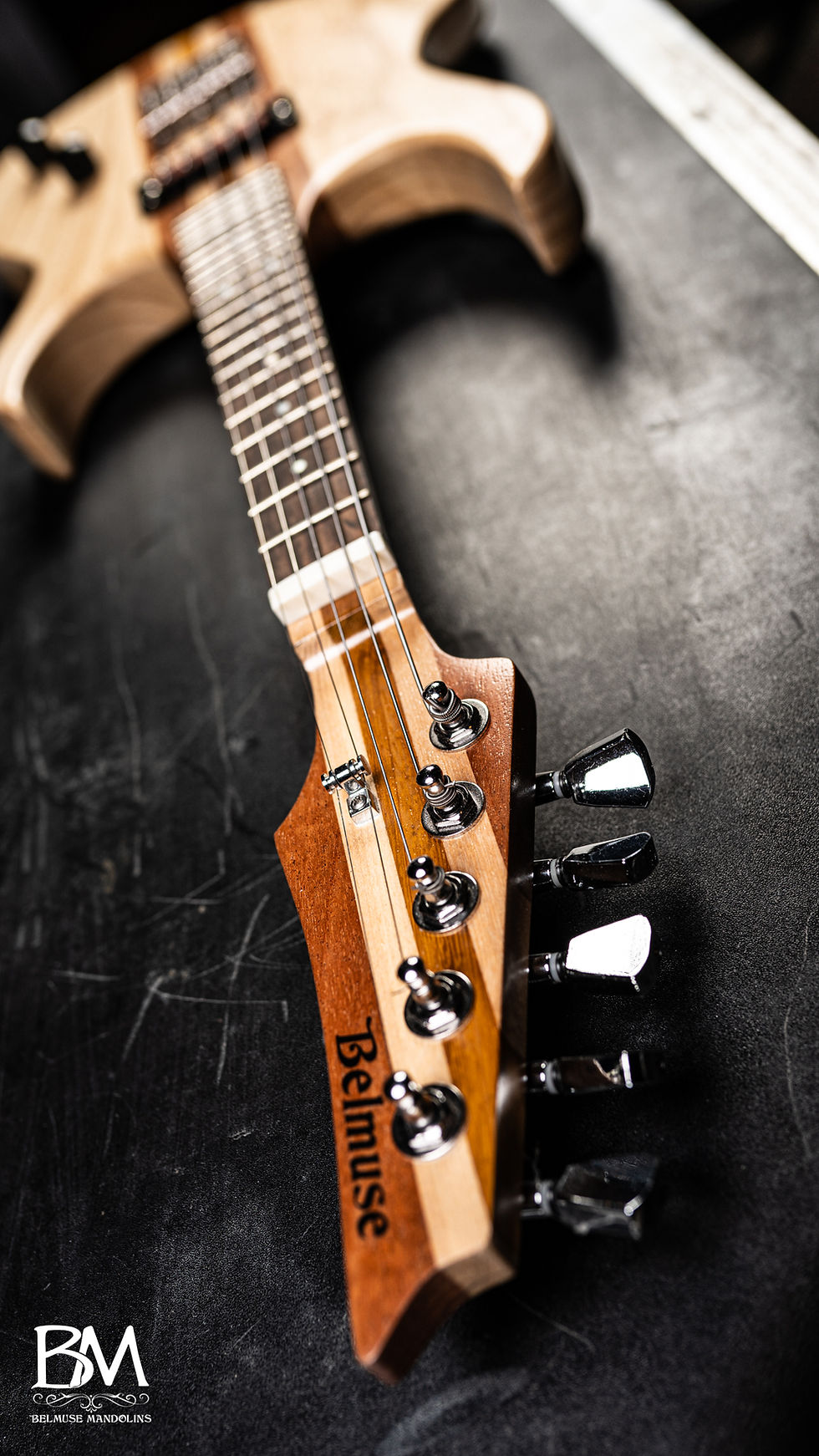 Thumbnail: Wildwood 5 String Electric Mandolin Solid Body eMando