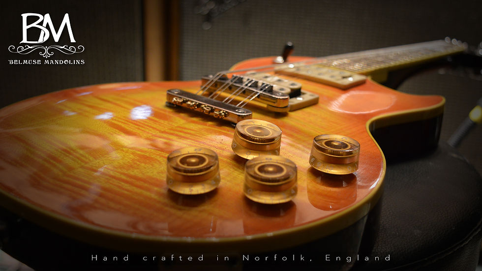 Thumbnail: LP '59 Replica #3 8 String Electric Mandolin Solid Body eMando