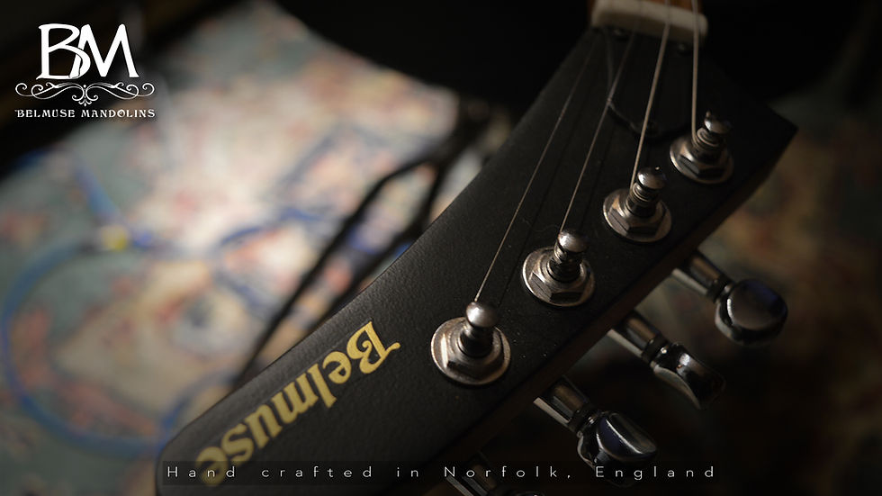 Thumbnail: Explorer 4 String 'Limba' Electric Mandolin Solid Body eMando