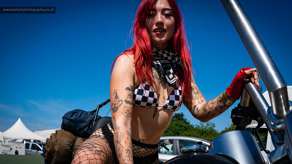 Triple Threat Burlesque  at Rock And Bike Festival