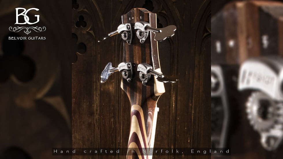 Thumbnail: Belvoir Tes 4 String LP Bass Guitar