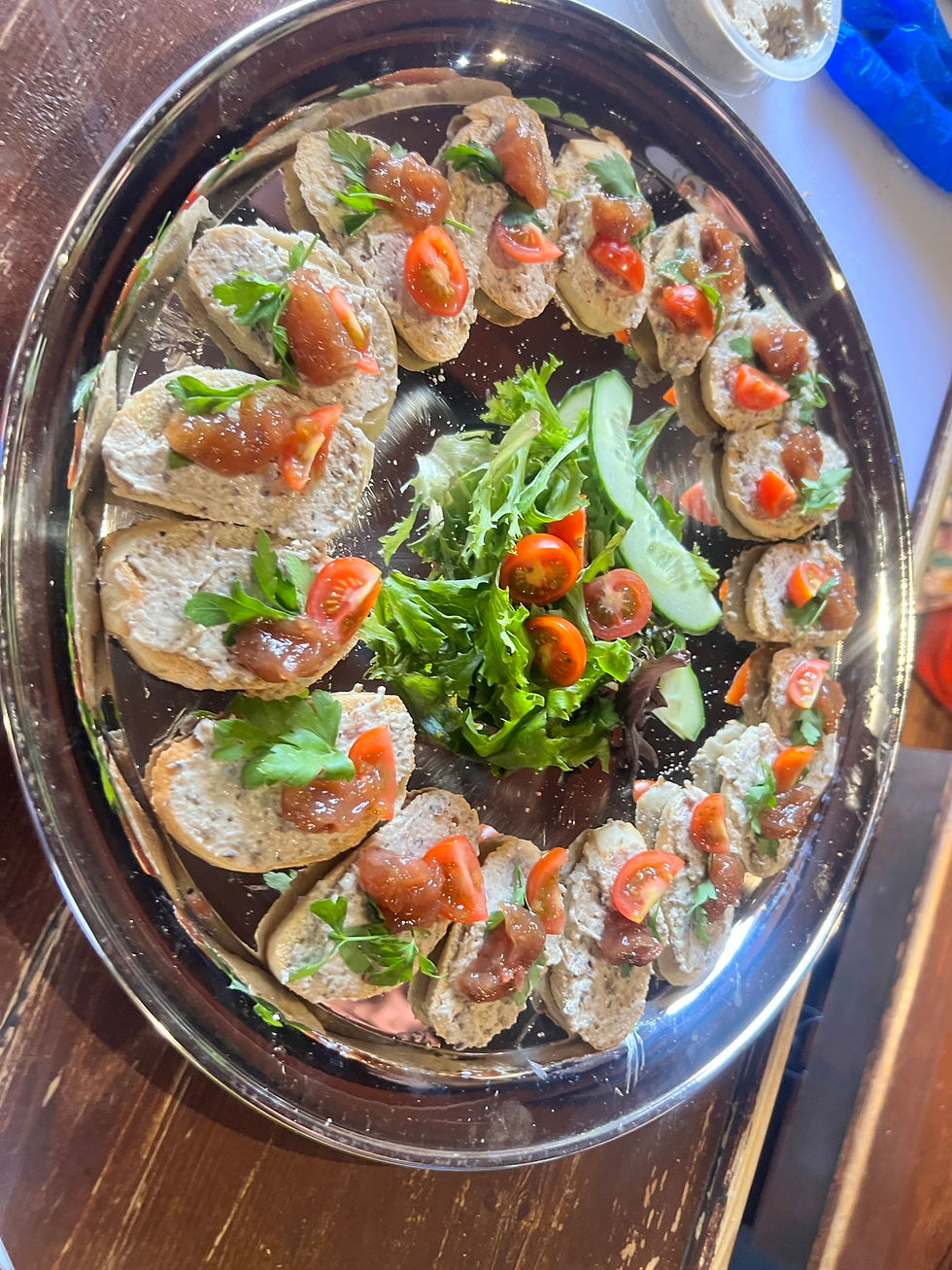 3 x Canapes