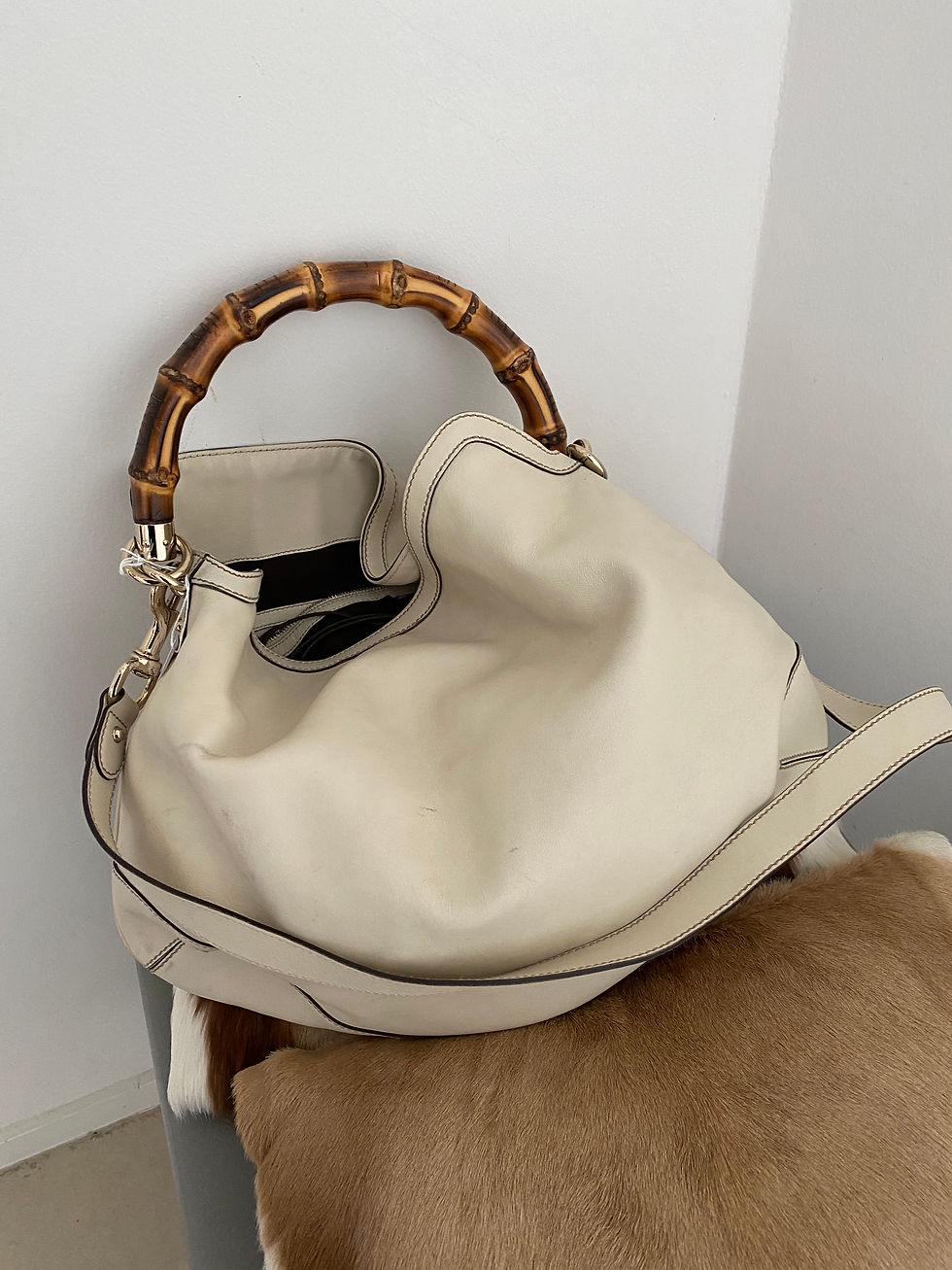 Thumbnail: GUCCI BAMBOO Hobo bag
