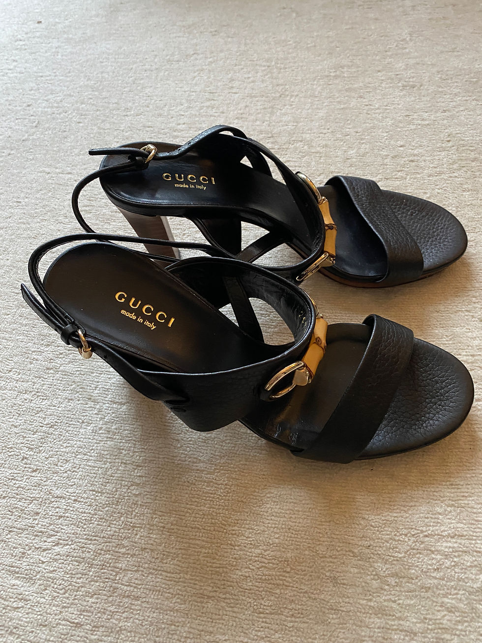 Thumbnail: GUCCI Bamboe Sandalen