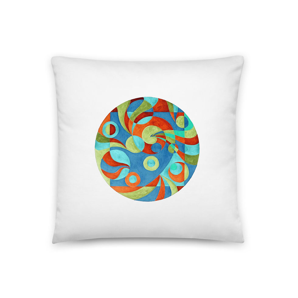 Love Ball Pillow Bright