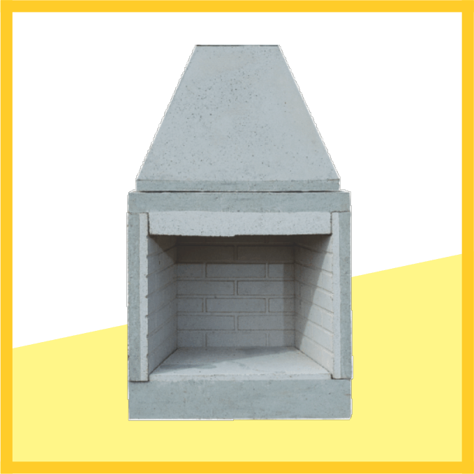 Lareira de Centro 75