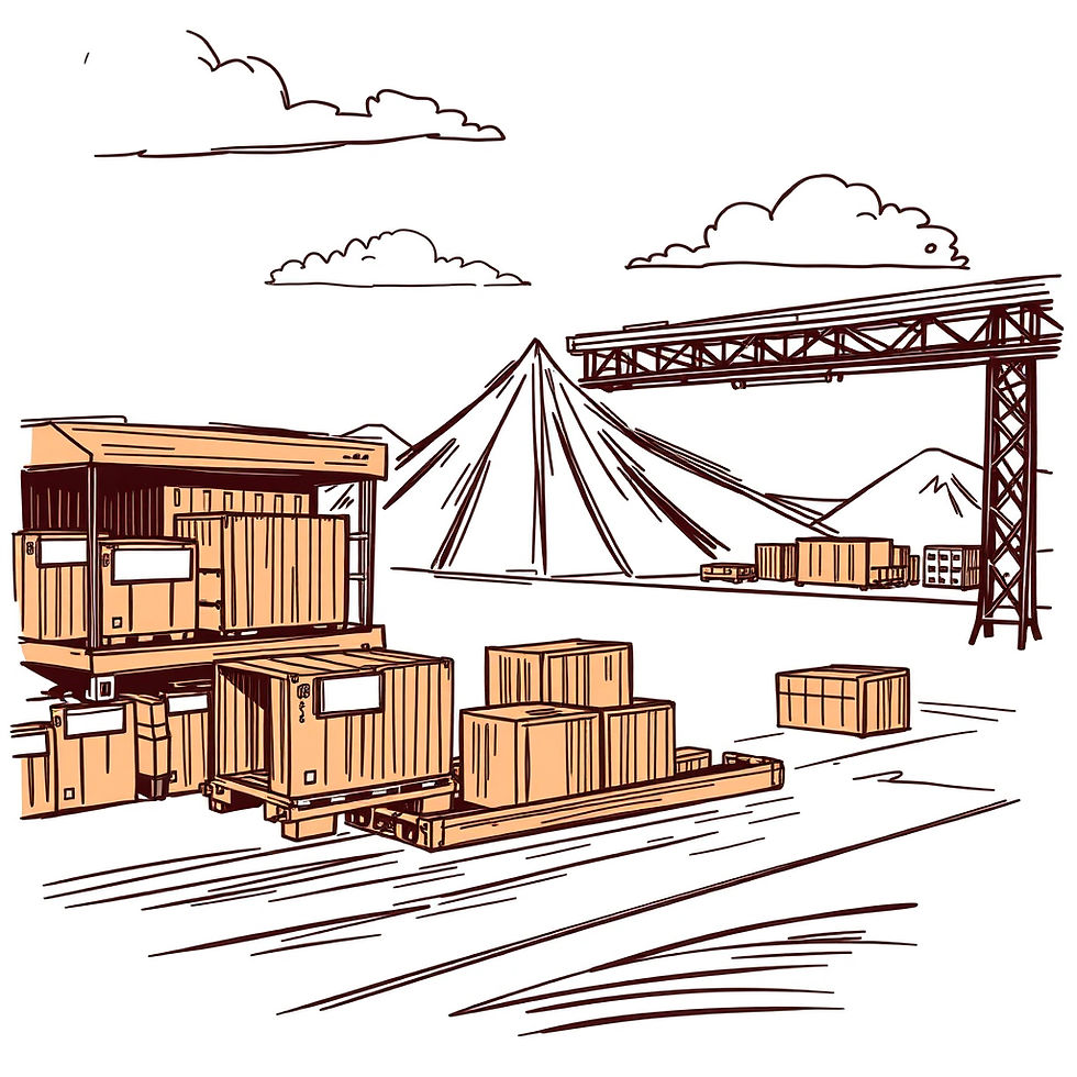 generate image for Import product from abroad.jpg