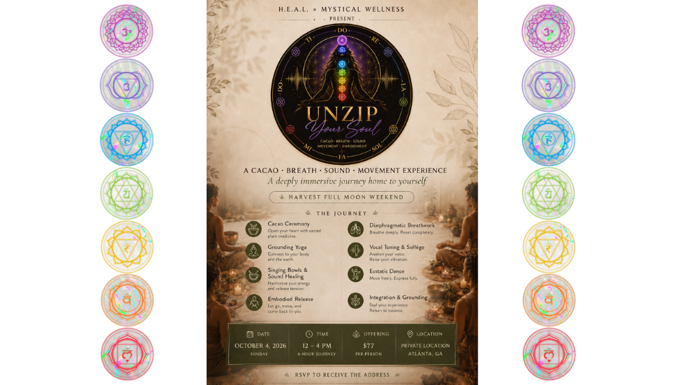 Unzip Your Soul- Harvest Full Moon Experience